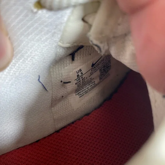 Nike Airforce 1 patchwork sneakers women’s 8.5 - Picture 6 of 7